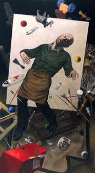David Dalla Venezia / The Arousal of The Painter / Recent Works - Burkhard Eikelmann 
Gallery