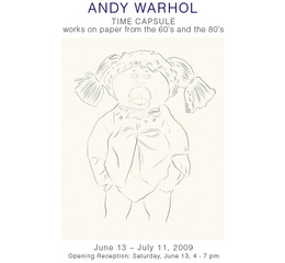 Andy Warhol: Time Capsule - Works On Paper from the 60'S and the 80'S - Patrick Painter, Inc.