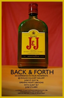 Jason Eisner & Jason Balicki, Back & Forth - English Kills Art Gallery