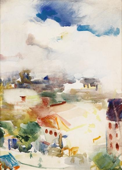 FRENCH LANDSCAPE by Arthur Beecher Carles