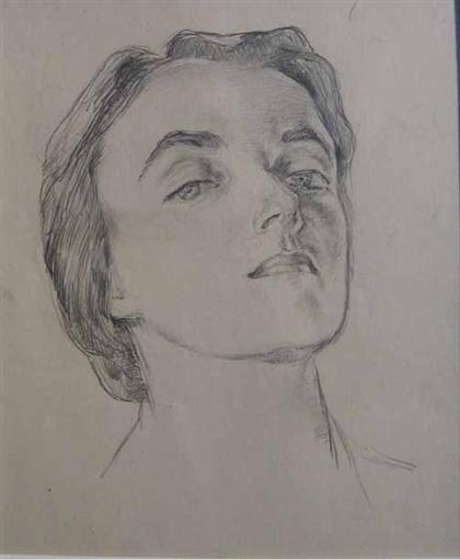 KATHERINE RHOADES by Arthur Beecher Carles