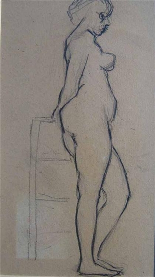 LEANING NUDE