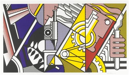 Roy Lichtenstein | Peace Through Chemistry II (1970) | MutualArt