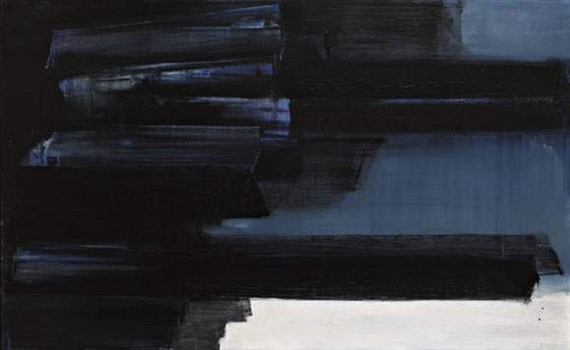 PEINTURE 125 x 202 by Pierre Soulages, June 24, 1959
