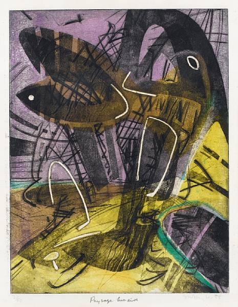 Stanley William Hayter、PAYSAGE LUNAIRE