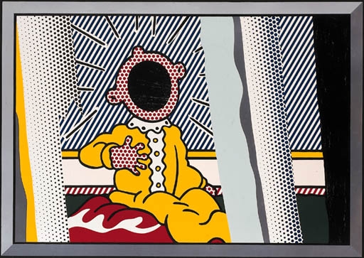 Roy Lichtenstein | Reflections on The Scream, from Reflections Series ...