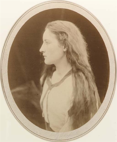 The Vestal (Hatty Campbell) by Julia Margaret Cameron, 1868