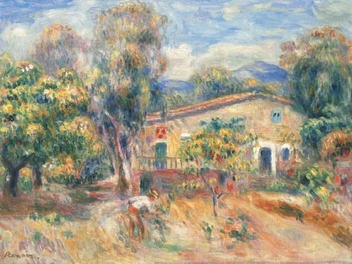 Pierre-Auguste Renoir | Vue prise des Collettes, Cagnes (ca. 1910-11) | Available for Sale