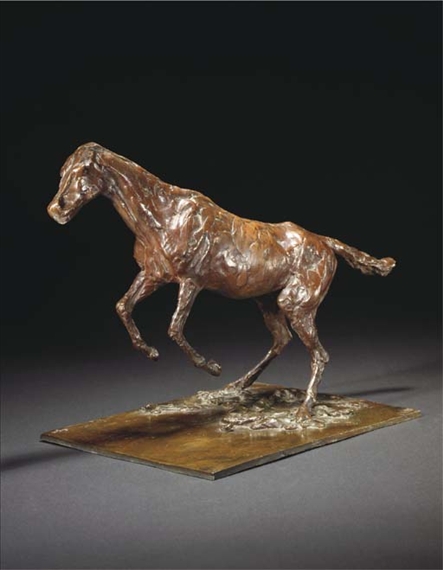 Cheval sautant un obstacle by Edgar Degas, 1882-1895