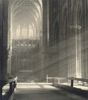 【Josef Sudek: Saint Vitus’s Cathedral 】 Josef Sudek | St. Vitus Cathedral (1928) | MutualArt