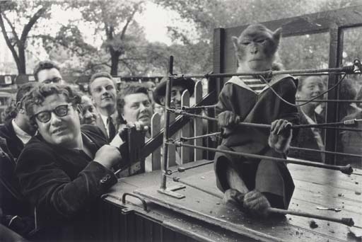 Les Animaux Supérieurs by Robert Doisneau, 1954