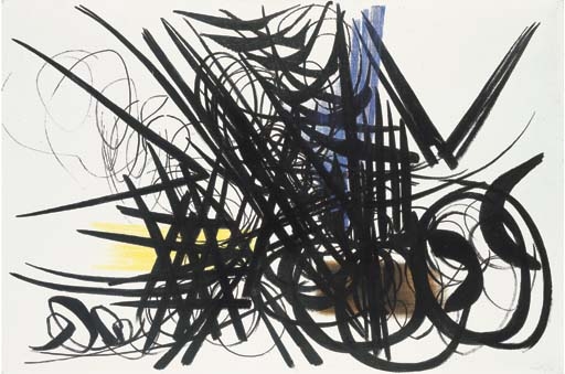 T 1949-24 by Hans Hartung, 1949