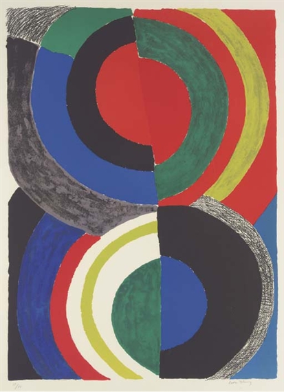 Idole by Sonia Delaunay, circa 1970