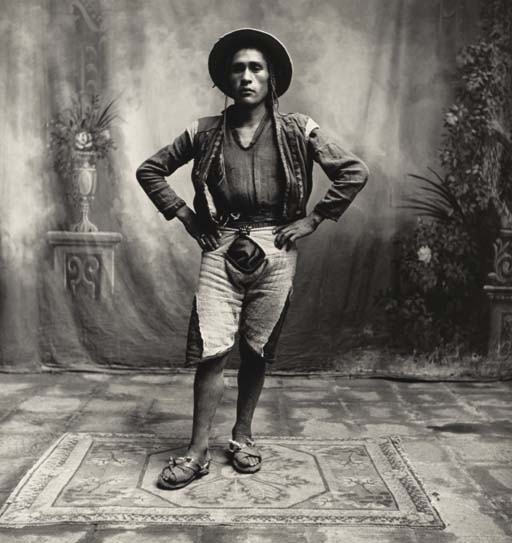 Young Quechuan Man, Cuzco, Peru by Irving Penn, 1948