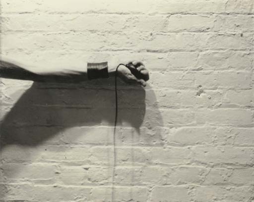 Untitled (Self Portrait) by Robert Mapplethorpe, 1974