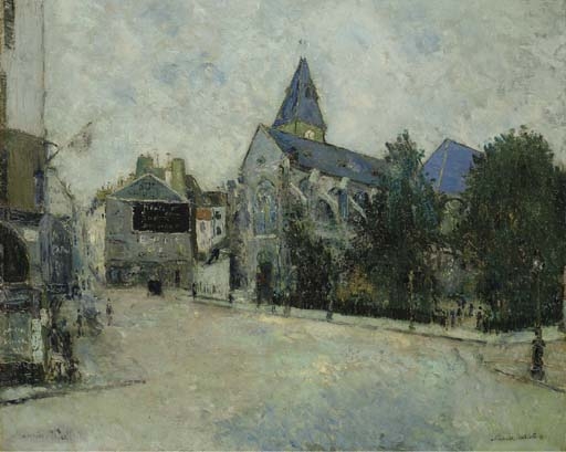 Eglise de Saint-Médard by Maurice Utrillo, circa 1911