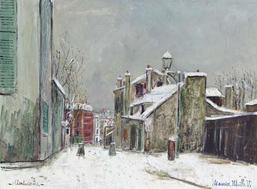 La maison de Mimi Pinson by Maurice Utrillo, circa 1936
