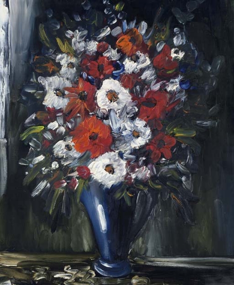 Vase de fleurs by Maurice de Vlaminck, circa 1940