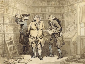 Bookseller and Author - Thomas Rowlandson