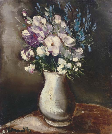 Vase de fleurs by Maurice de Vlaminck
