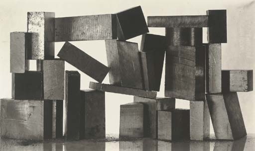 Steel Pieces with Dust