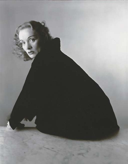 Marlene Dietrich, New York, Nov. 3 by Irving Penn, 1948