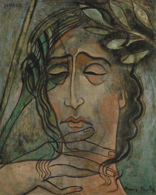 Artwork by Francis Picabia, Hyale, Made of oil on canvas