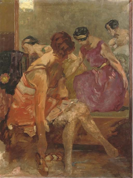 Anna Pawlovna van het Russisch Ballet: ballerina's