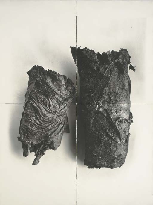 Artwork by Irving Penn, Cigarette #69, Made of platinum-palladium print, mounted on linen