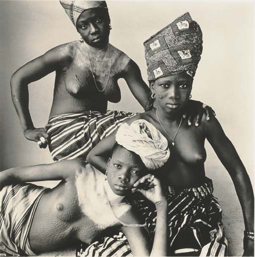 Three Dahomey Girls