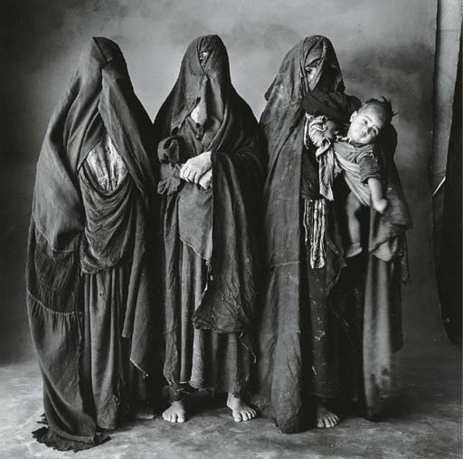 Three Moroccan Women and a Baby, Morocco