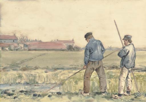 Scene in Holland by Childe Hassam, 1883