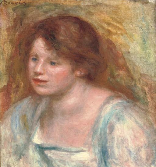 Pierre-Auguste Renoir | PORTRAIT DE LYDIA (1917) | MutualArt