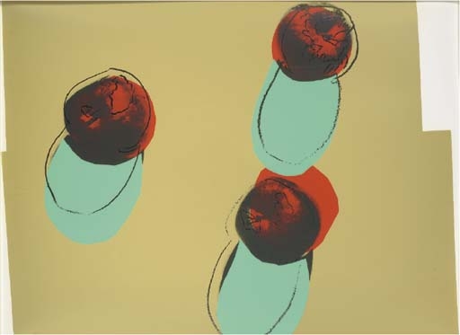 Andy Warhol | Apples, from Space Fruit: Still lifes (1979) | MutualArt