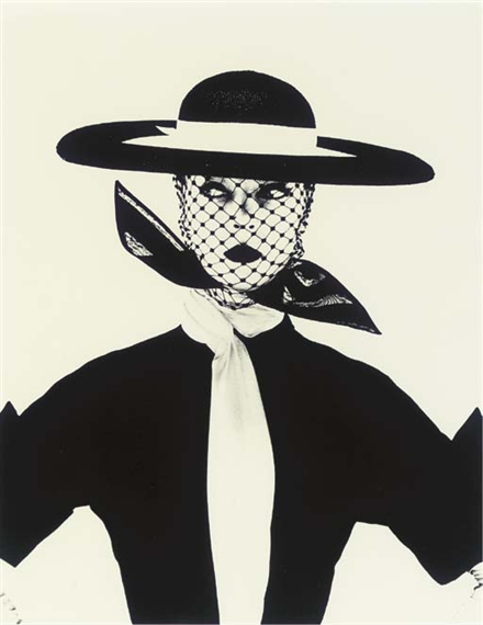 Black and White Vogue Cover, 1950 by Irving Penn, 1950