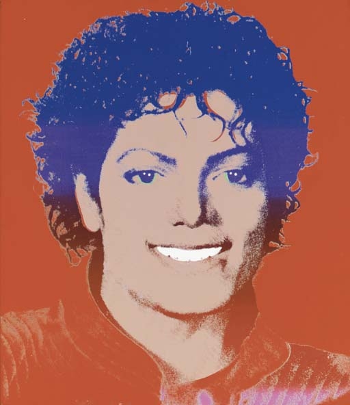 Lithographie Signée Andy Warhol - Portrait De Michael Jackson - Édition Limitée Certifiée