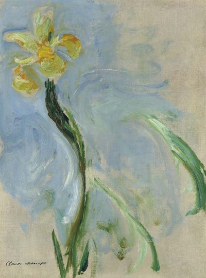 Iris jaune by Claude Monet, 1917