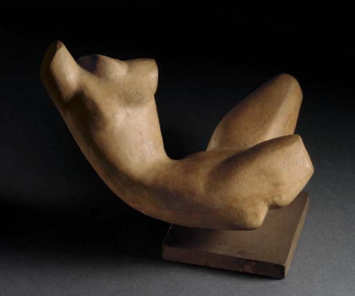 Alexander Archipenko | Small Reclining Torso (Female Torso) (1910 ...