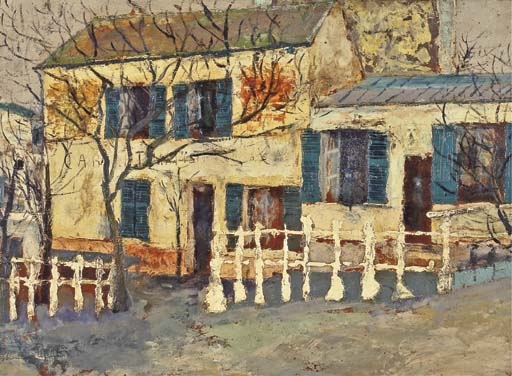 The Lapin Agile by Maurice Utrillo, 1912