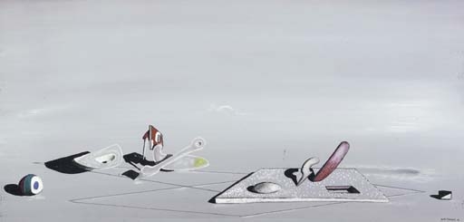 Untitled by Yves Tanguy, 1944