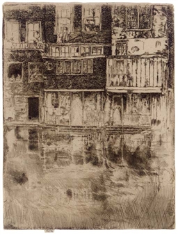 Square House, Amsterdam - James Abbott McNeill Whistler