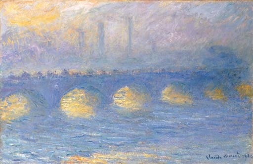 Waterloo Bridge, temps couvert by Claude Monet, 1904