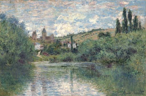 Vue de Vétheuil by Claude Monet, circa 1880