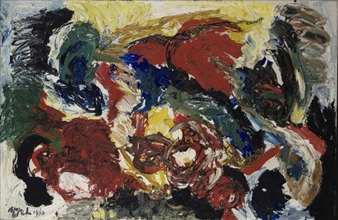 Een Vrolijke kermis - A happy fun fair - Karel Appel