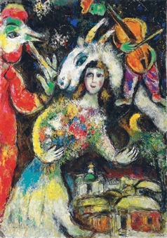 L'hiver - Marc Chagall