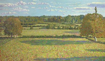 Paesaggio di Civray - Gino Severini