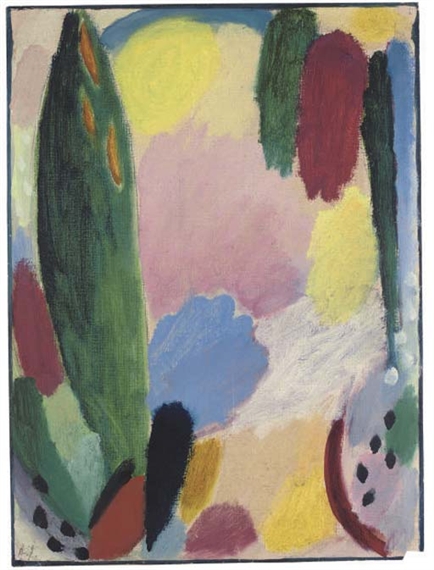 Variation by Alexej von Jawlensky, 1918-1919