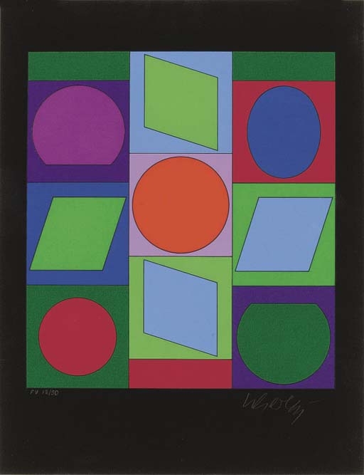 Victor Vasarely | Zaphir | MutualArt