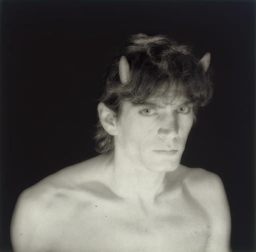 Self Portrait with Horns, 1985 by Robert Mapplethorpe, 1985