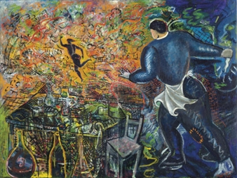 The Pharmacist's son by Sandro Chia, 1981